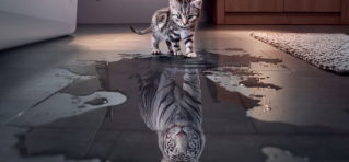 fortalecer la autoestima gato a tigre