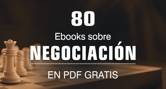 80 LIBROS de NEGOCIACIÓN en PDF [Gratis]