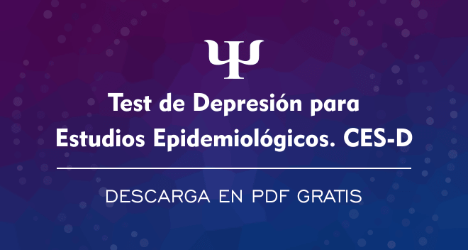 Escala de Depresión Estudios Epidemiológicos (CES-D) PDF