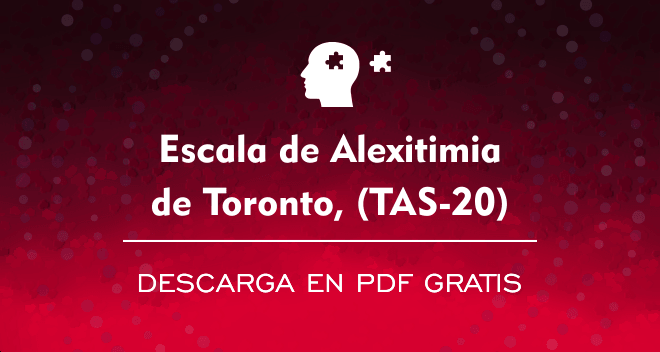 Escala de Alexitimia de Toronto (TAS-20) PDF
