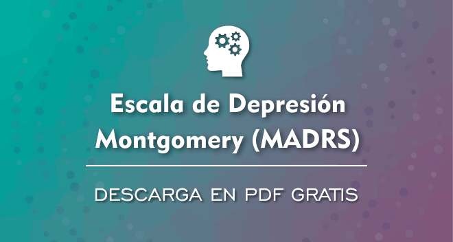 Escala de Depresión Montgomery (MADRS) PDF