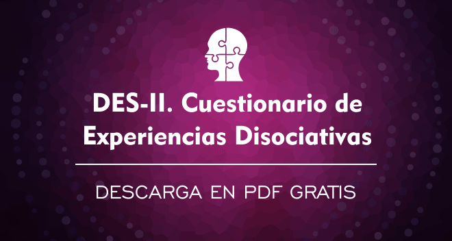 Escala de Experiencias Disociativas (DES-II) PDF