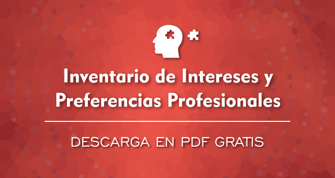 Inventario de Intereses Preferencias Profesionales (IPP-R) PDF