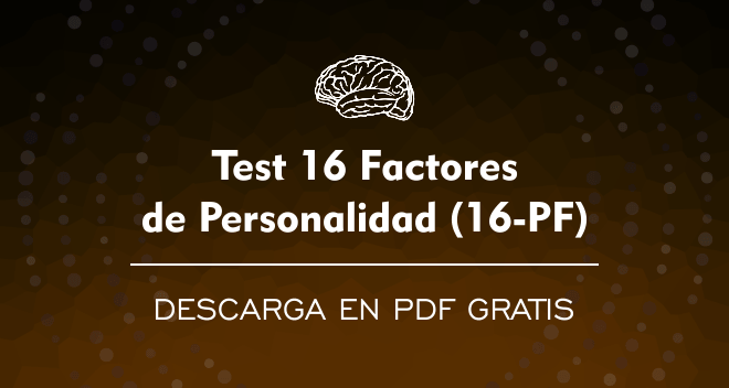 Test de los 16 Factores de Personalidad (16 PF) PDF
