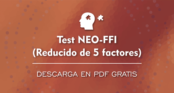 Test NEO-FFI (Reducido de 5 factores) PDF