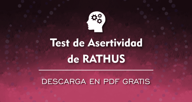 Test de Asertividad de Rathus PDF