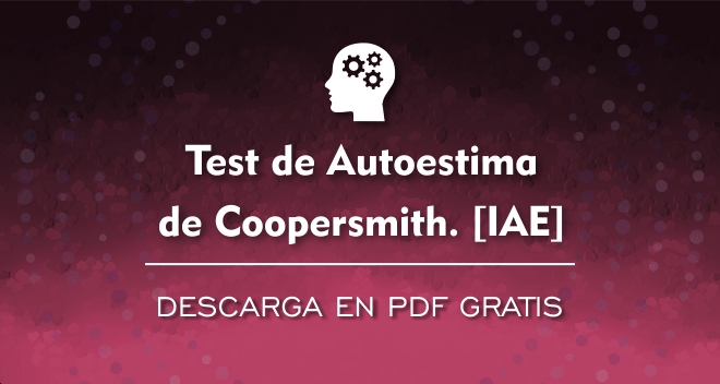 Test de Autoestima de Coopersmith PDF