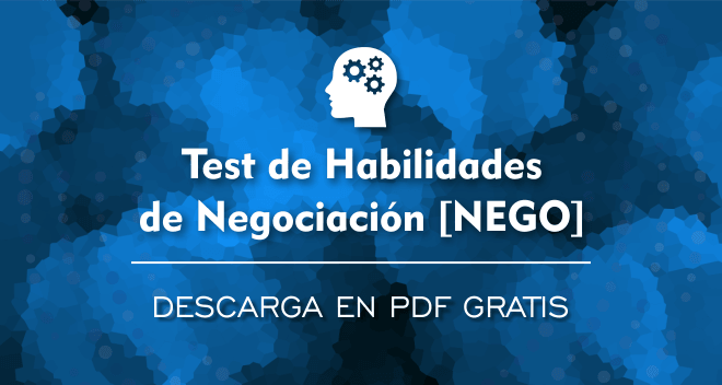 Test de Habilidades de Negociación (NEGO) PDF