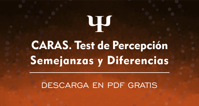 Test de Percepción Semejanzas y Diferencias (CARAS) PDF