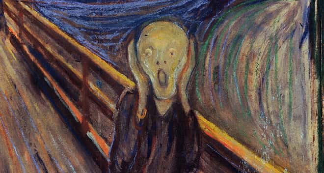 El Grito de Edvard Munch, Trastornos Psicológicos