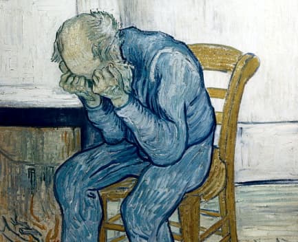 La Puerta de la Eternidad de Vincent Van Gogh, Depresión, trastornos psicológicos