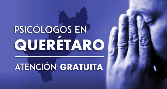 Mapa contextual de ayuda psicológica gratis en Querétaro