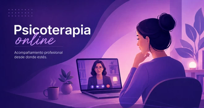 Psicoterapia online a bajo costo por videollamada