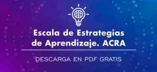 ACRA Escala de estrategias de aprendizaje en PDF