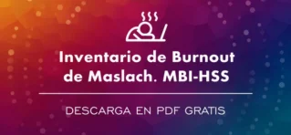 Inventario de Burnout de Maslach. MBI-HSS en PDF