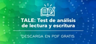 TALE: Test de análisis de lectura y escritura en PDF