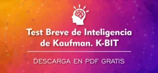 K-BIT test de inteligencia en PDF