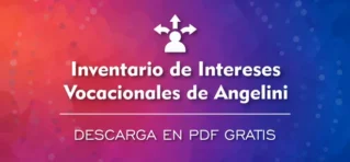 Inventario de Intereses de Angelini en PDF - Orientación vocacional