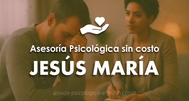 consulta psicológica gratis en Jesús María
