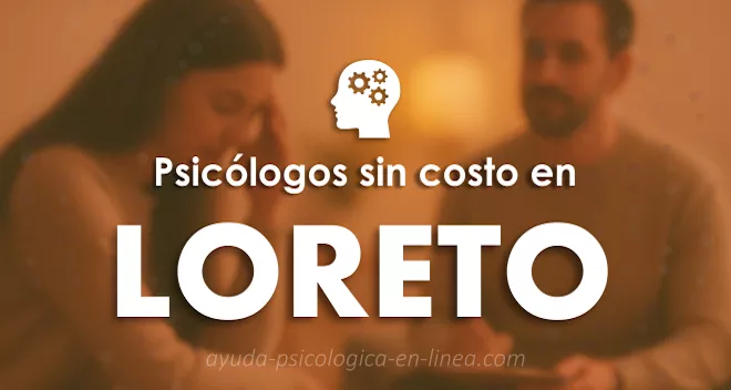 psicólogos gratuitos en Loreto