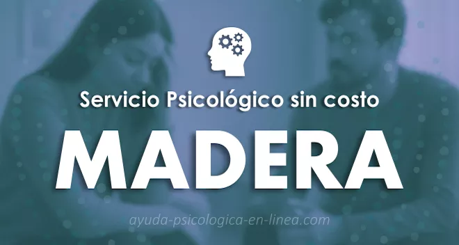 consulta psicológica gratis en Madera