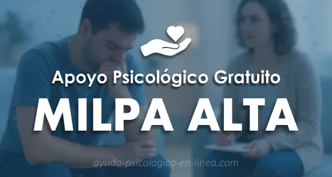 terapia psicológica gratuita en Milpa Alta