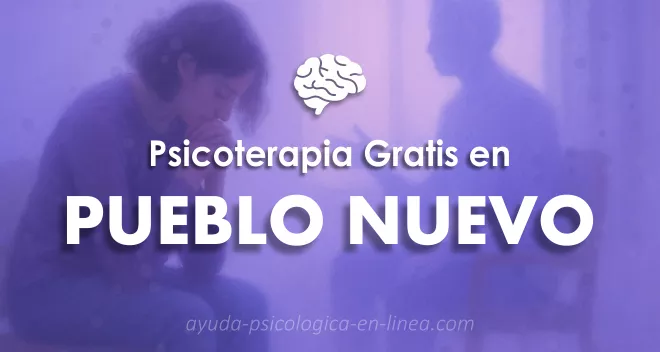 apoyo psicológico gratuito en Pueblo Nuevo
