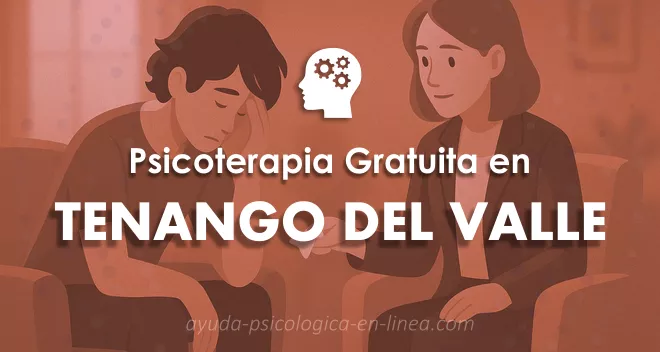terapia psicológica gratis en Tenango del Valle