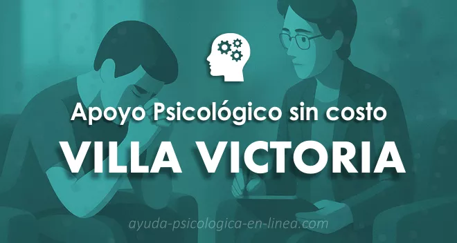 terapia psicológica gratuita en Villa Victoria