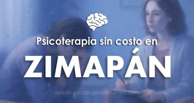 apoyo psicológico gratuito en Zimapán de Zavala