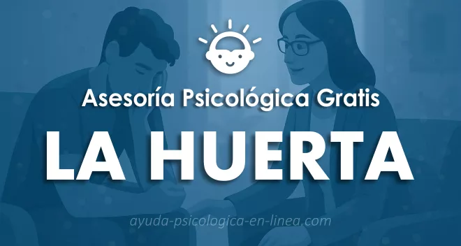 atención psicológica gratuita en La Huerta