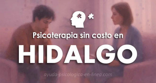 apoyo psicológico gratuito en Hidalgo