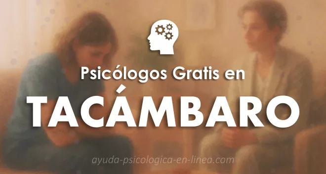 psicólogos gratuitos en Tacámbaro