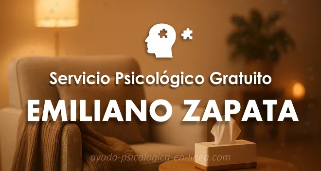 terapia psicológica gratuita en Emiliano Zapata