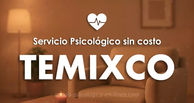 terapia psicológica gratis en Temixco