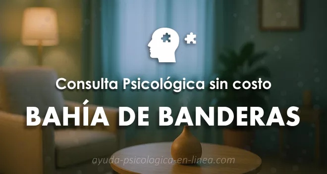 ayuda psicológica gratuita en Bahía de Banderas