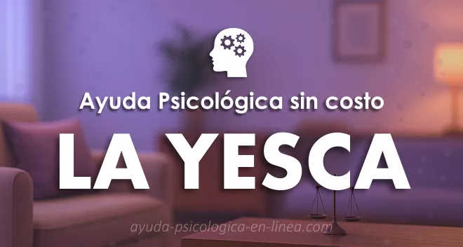 terapia psicológica gratis en La Yesca