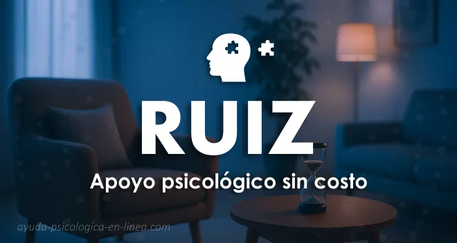 terapia psicológica gratuita en Ruiz