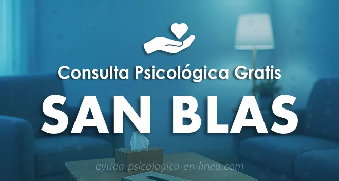 apoyo psicológico gratis en San Blas