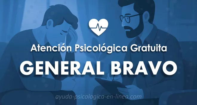apoyo psicológico gratuito en General Bravo