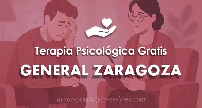 atención psicológica gratis en General Zaragoza