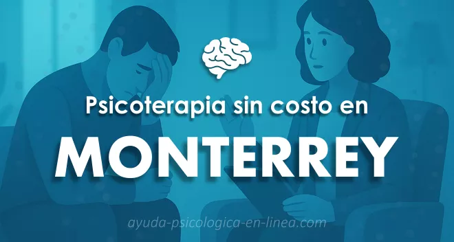 consulta psicológica gratuita en Monterrey