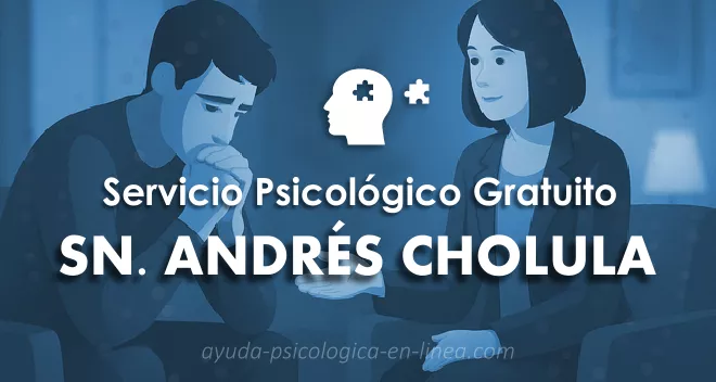 terapia psicológica gratis en San Andrés Cholula