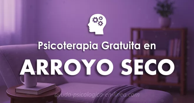 terapia psicológica gratuita en Arroyo Seco
