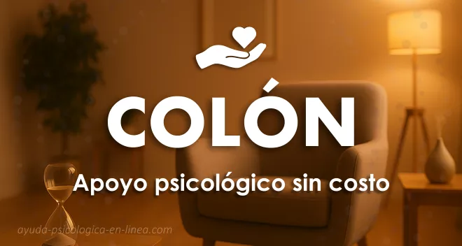 apoyo psicológico gratuito en Colón
