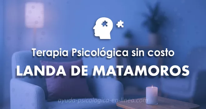 terapia psicológica gratuita en Landa de Matamoros