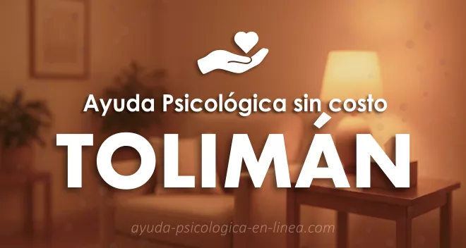 apoyo psicológico gratis en Tolimán