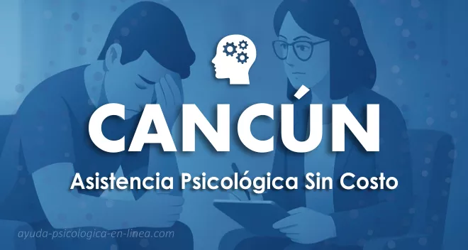 terapia psicológica gratis en Cancún