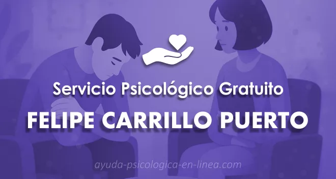 psicólogos gratis en Felipe Carrillo Puerto
