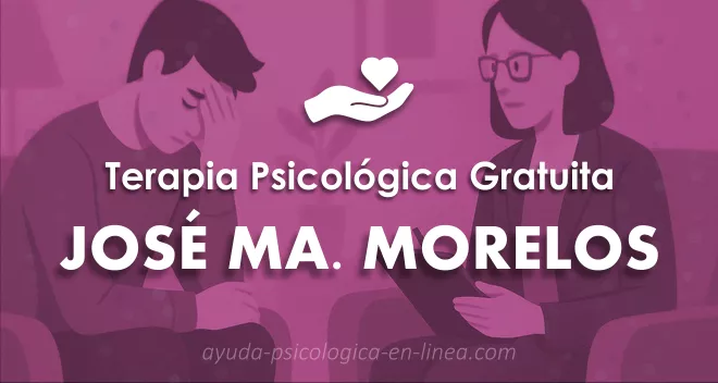 consulta psicológica gratuita en José María Morelos